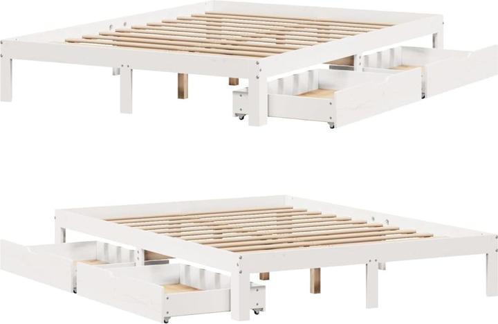 Actual product image vidaXL Bettrahmen (160 x 200 cm)