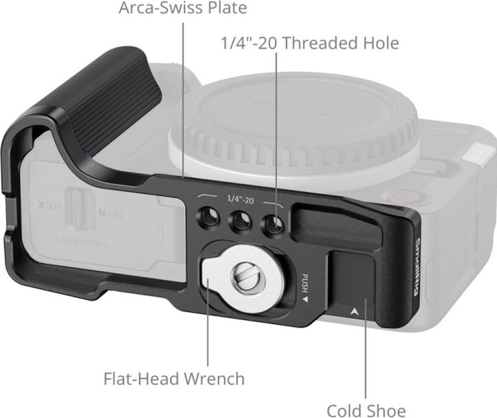 Image du produit SmallRig L-Winkel mit Handgriff für EOS R50 V (Cage, Poignée)