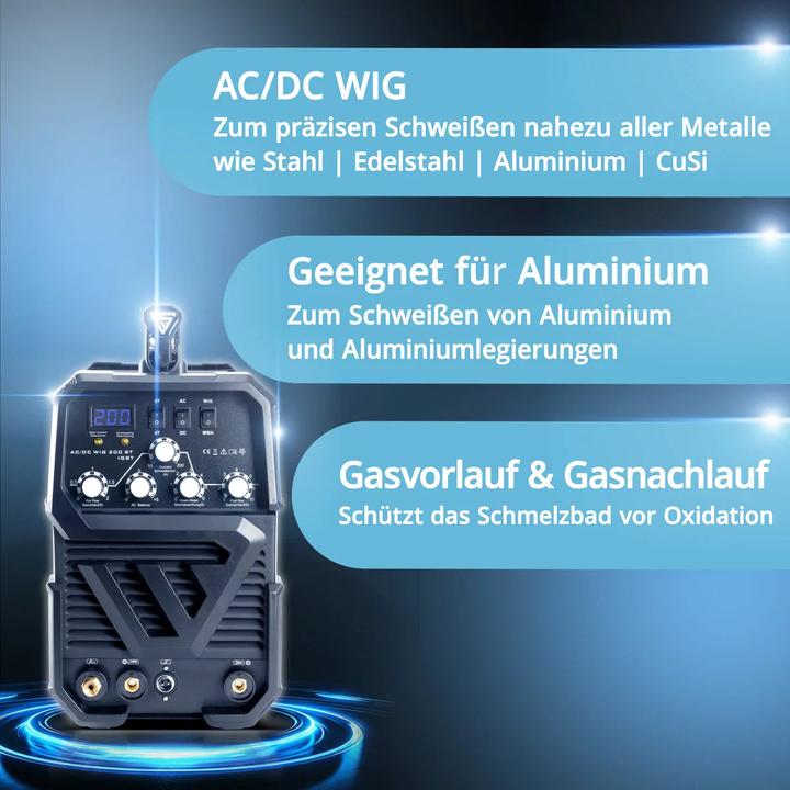 Actual product image Stahlwerk Combination welder AC/DC TIG 200 ST IGBT 200 amps