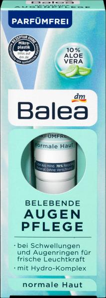 Actual product image dm Balea Invigorating eye cream (Eye Care Cream, 15 ml, Day + Night)