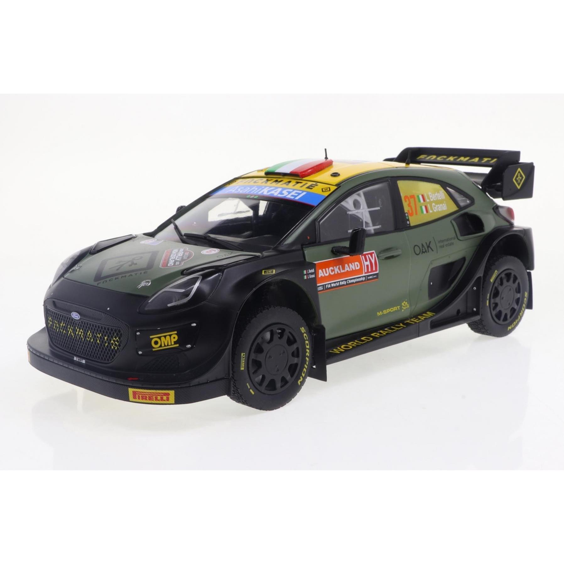 Solido 1:18 Ford Puma Rally 1 2022 #7 schwarz