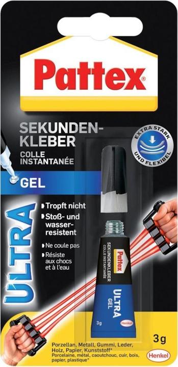 Produktbild Pattex Sekundenkleber Ultra Gel (10 g)