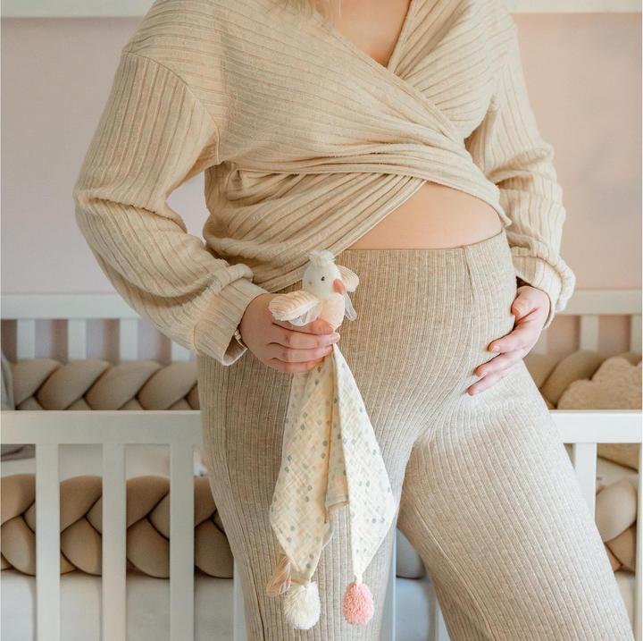 Actual product image Fehn Muslin cuddle cloth bird