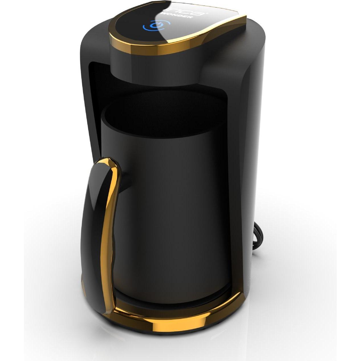 Inca Kaffeemaschine Wonder Serie Touch-Control-Schalter, Filterkaffeemaschine, Schwarz