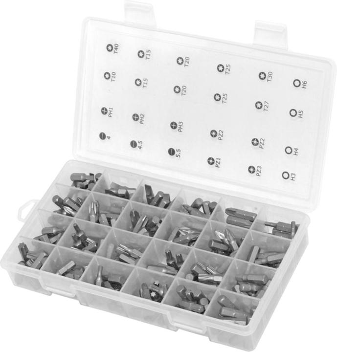 Produktbild technocraft Bit-Box, 240-tlg (Innensechsrund TX)