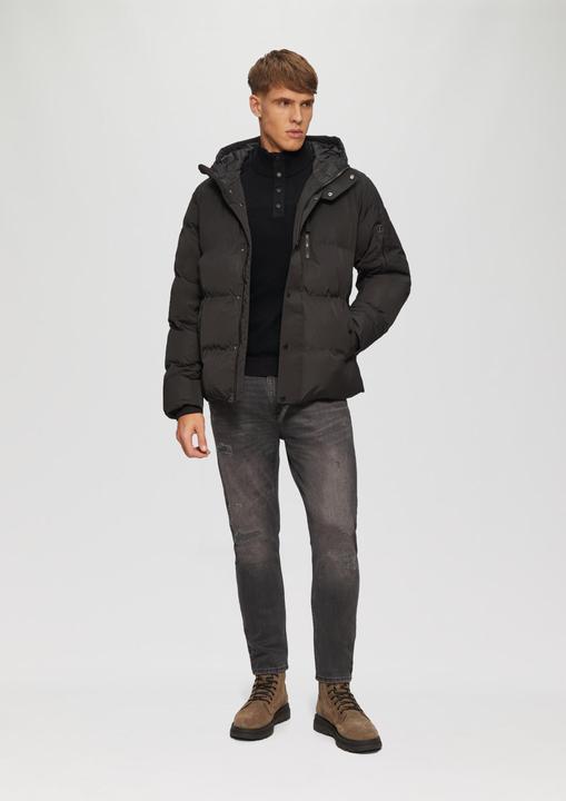 Produktbild S.Oliver Strickpullover Sportiver Strick-Troyer im Fabricmix (L)