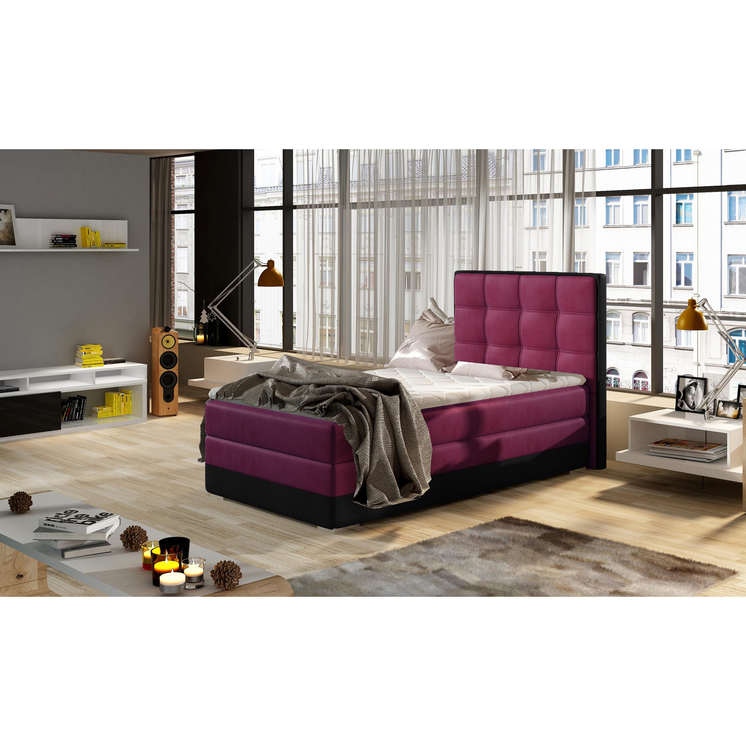 ELTAP, Bett, Aster mit Stauraum (90 x 200 cm)