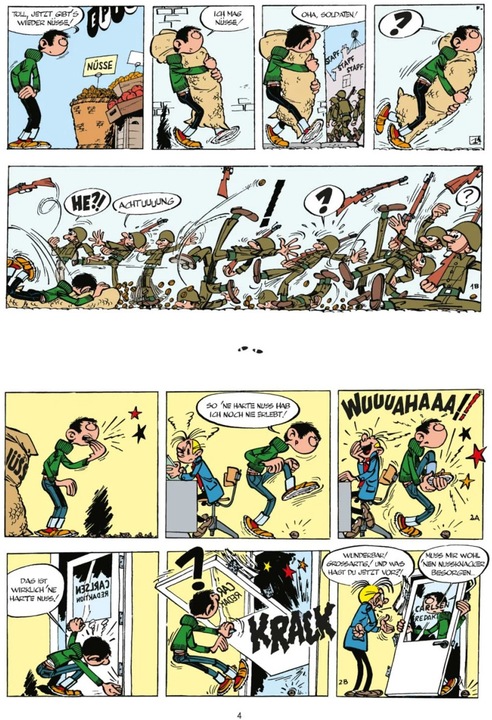 Actual product image Gaston Neuedition 1: Erste Katastrophen (German, André Franquin, 2019)