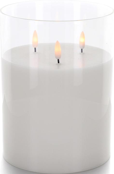 Lights4fun Lot De 6 Bougies Chauffe-plat LED Rouges à Piles - Bougies Votives à LED Rouges