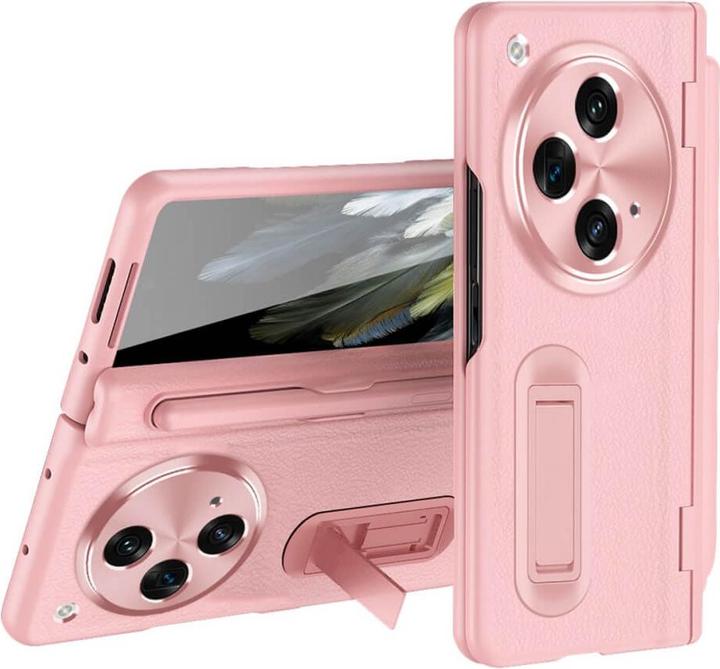 Image du produit Cover-Discount OnePlus Open - Housse de protection à 360 degrés avec kickstand rose (OnePlus Open)