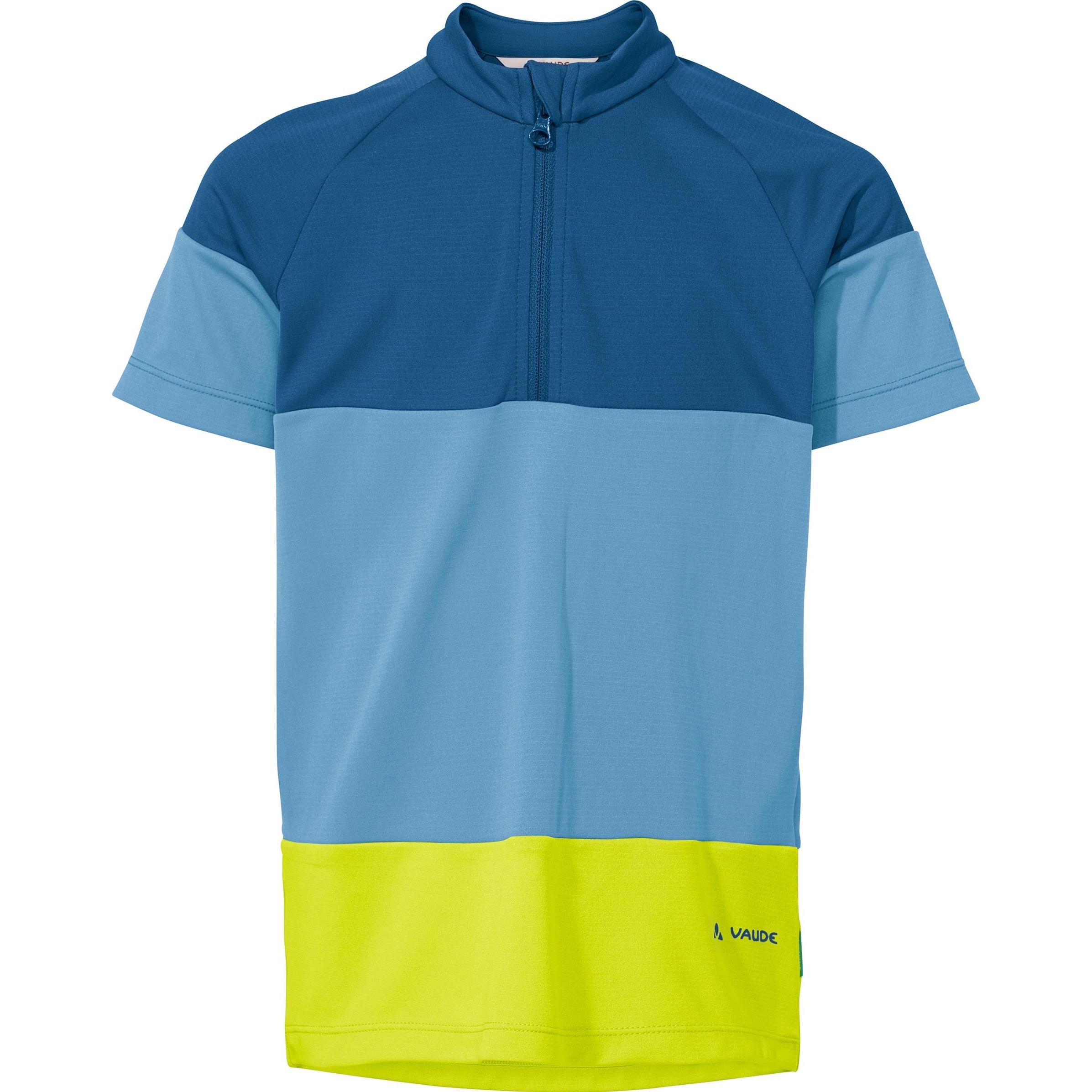 Vaude, Unisex, Velotrikot, Qimsa (122, 128), Blau, 122, 128