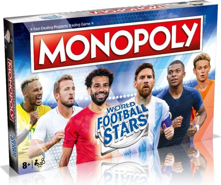 Produktbild Winning Moves : Monopoly - World Football Stars (WM01927-EN1) (Englisch, 2 - 6 Spieler)