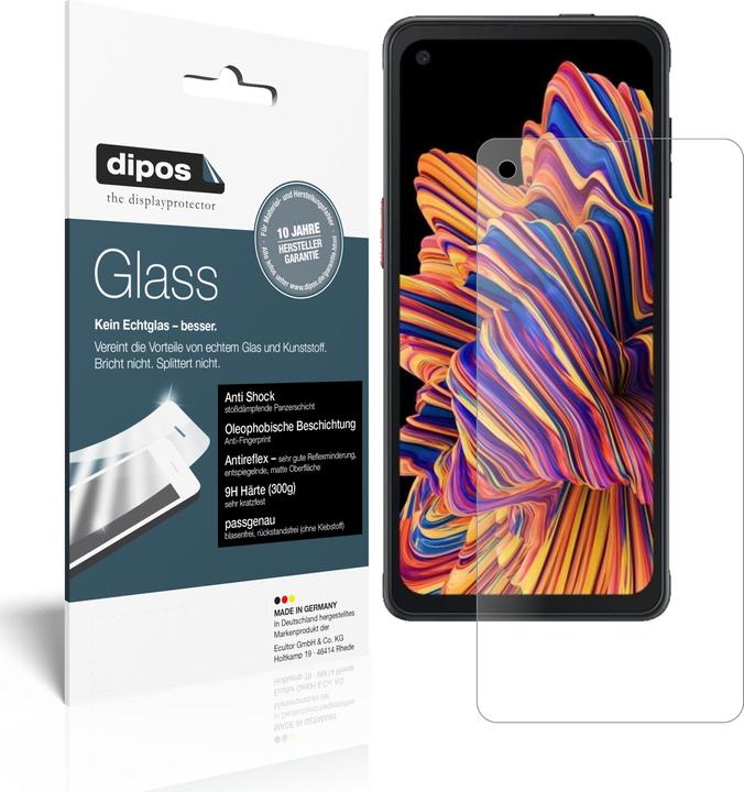 Produktbild Dipos Displayschutz Anti-Shock (2 Stück, Samsung Galaxy Xcover Pro)