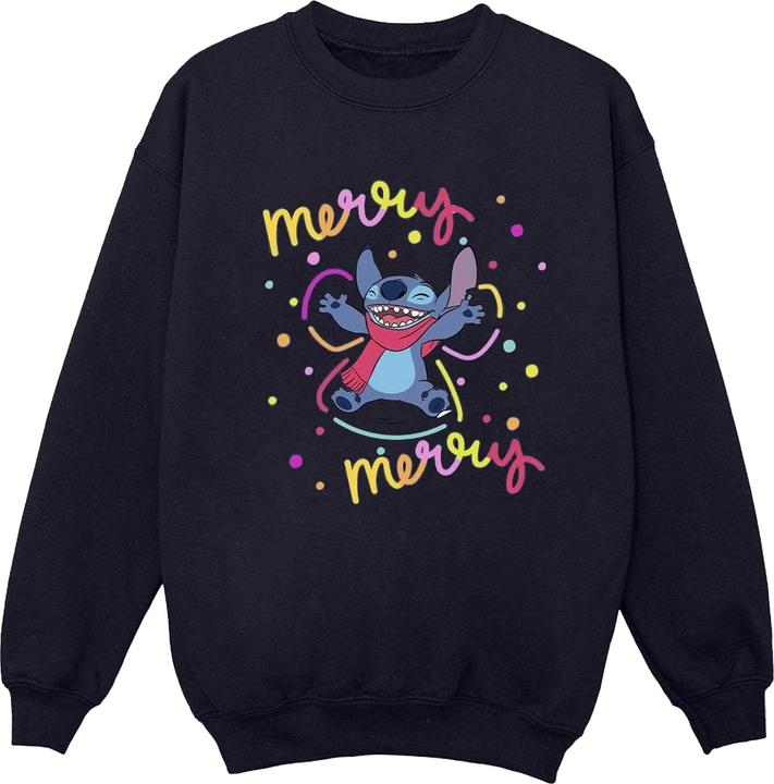 Produktbild Disney Lilo & Stitch Merry Rainbow Sweatshirt (XL)