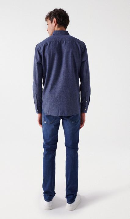 Actual product image Salsa Jeans Shirts Check Blue Shirt (M)