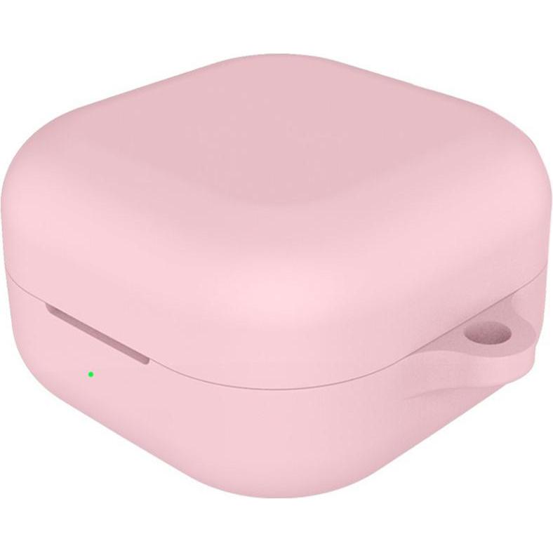 Techsuit - Silicone Case - for Samsung Galaxy Buds 4 / Buds 4 Pro, Smooth Ultrathin Material - Pink (Manicotto per cuffie), Borsa per cuffie + Copertu