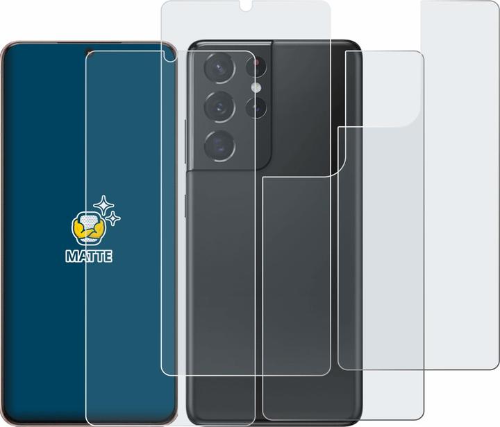 Produktbild BROTECT Entspiegelungs-Schutzfolie Displayschutz Matt (2 Stück, Samsung Galaxy S21 Ultra 5G)