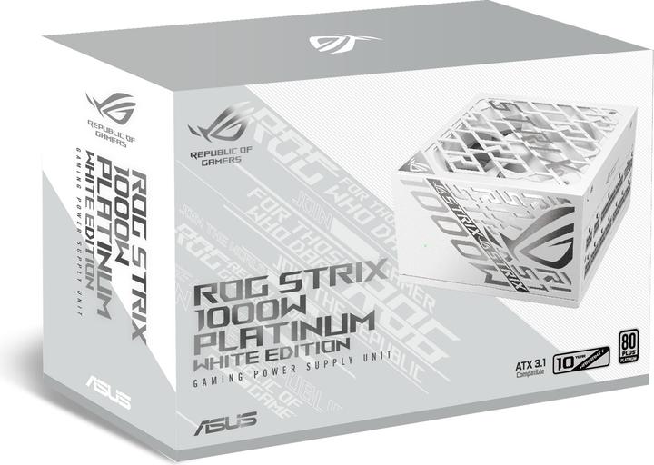 Actual product image ASUS ROG Strix 1000P White Edition (1000 W)