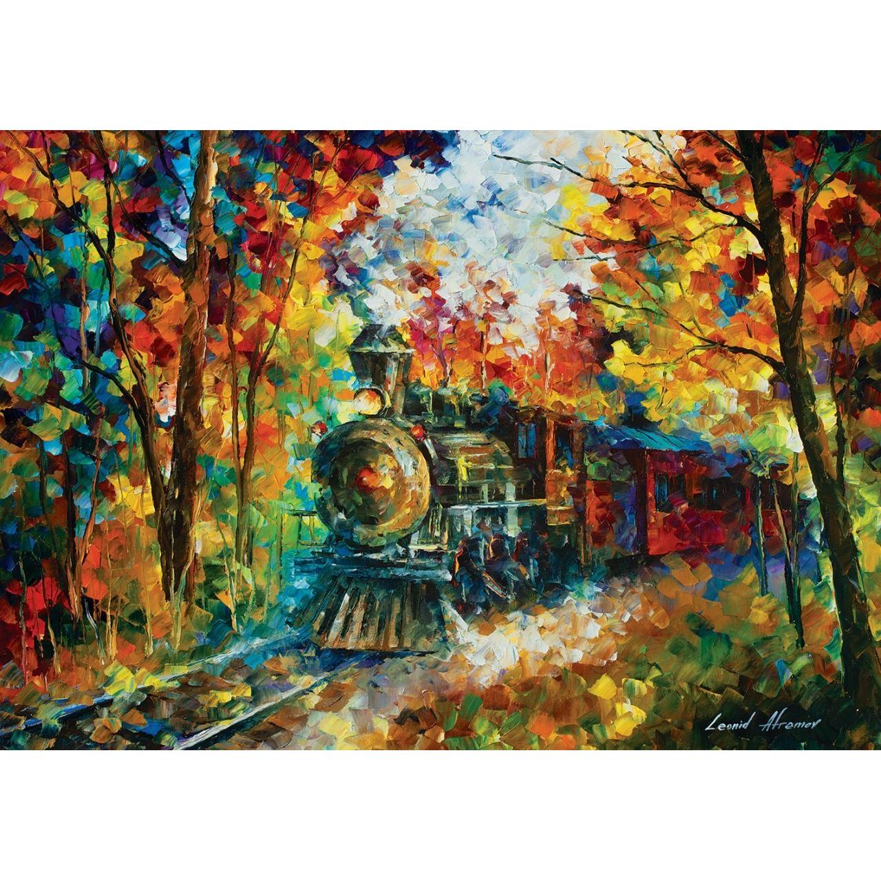 Thumbnail - Lamberth Puzzle 500 pieces Train (500 Teile)