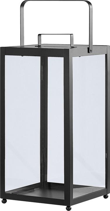 Productafbeelding Beliani Lantaarn metaal zwart 41 cm LEPAR