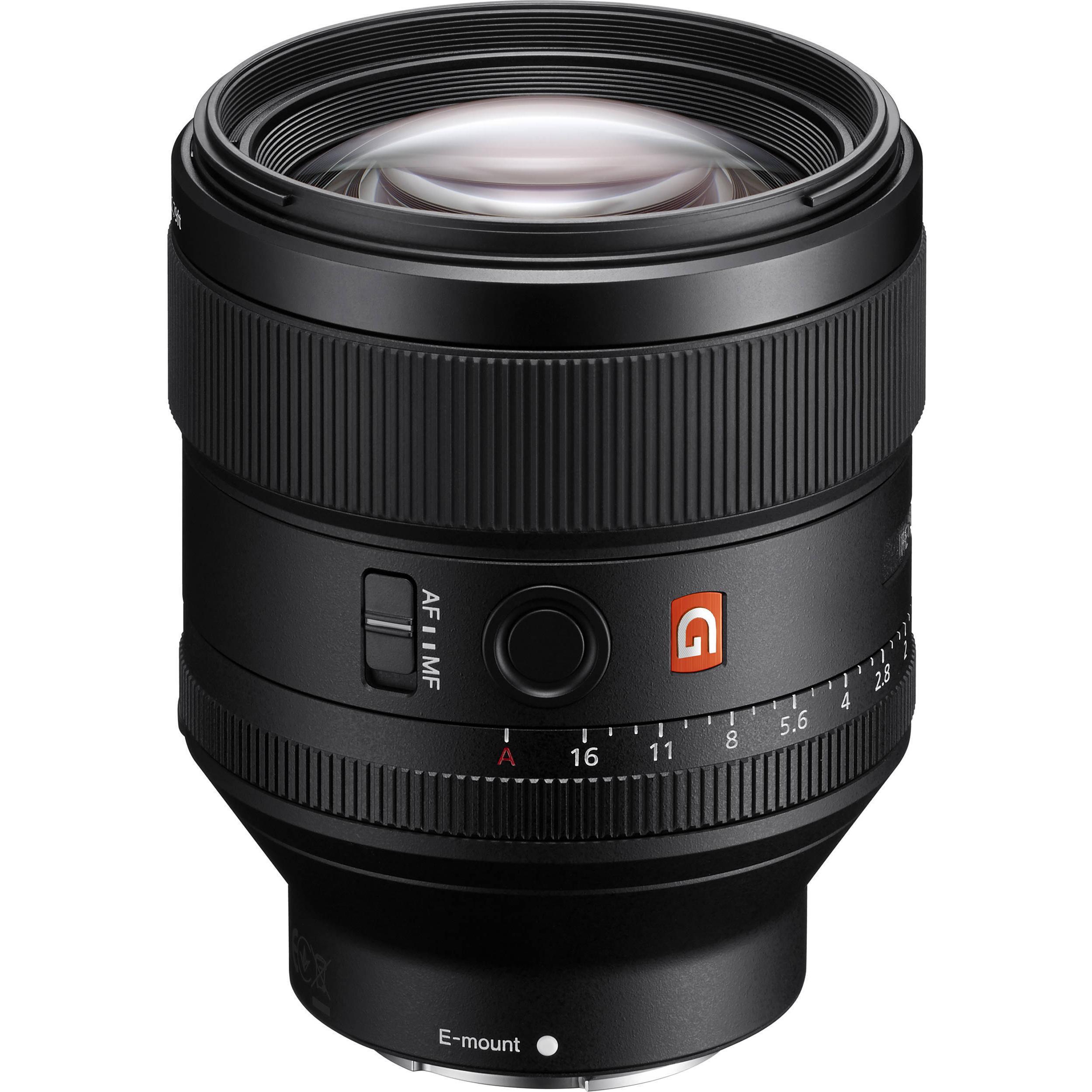 Sony FE 85mm f/1.4 GM (Sony E, Vollformat), Objektiv, Schwarz