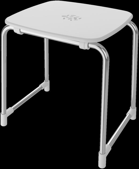 Actual product image Villeroy & Boch V&B Bathroom Stool ViCare Universal 440x425x330mm (160 kg)