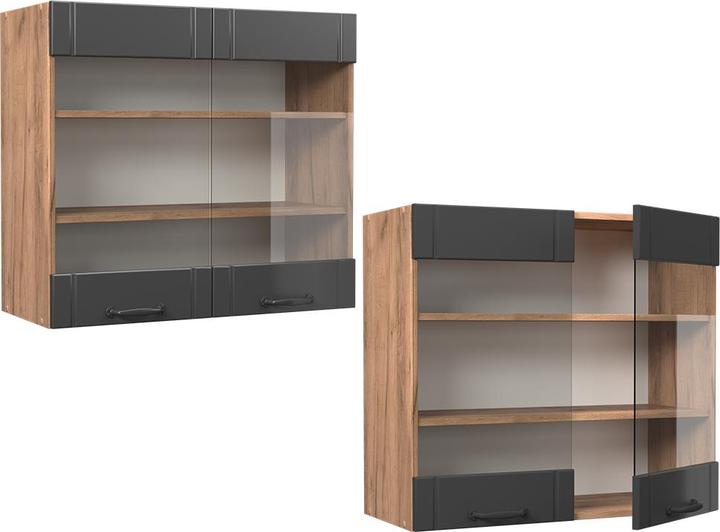 Produktbild Vicco Küchenglasschrank Fame-Line (80 x 34.10 x 72 cm)