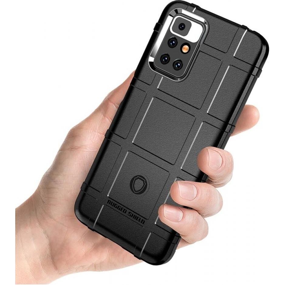 Thumbnail - Screenguard Xiaomi Redmi 10 Rugged Shield Hülle (Xiaomi Redmi 10), Smartphone Hülle, Schwarz
