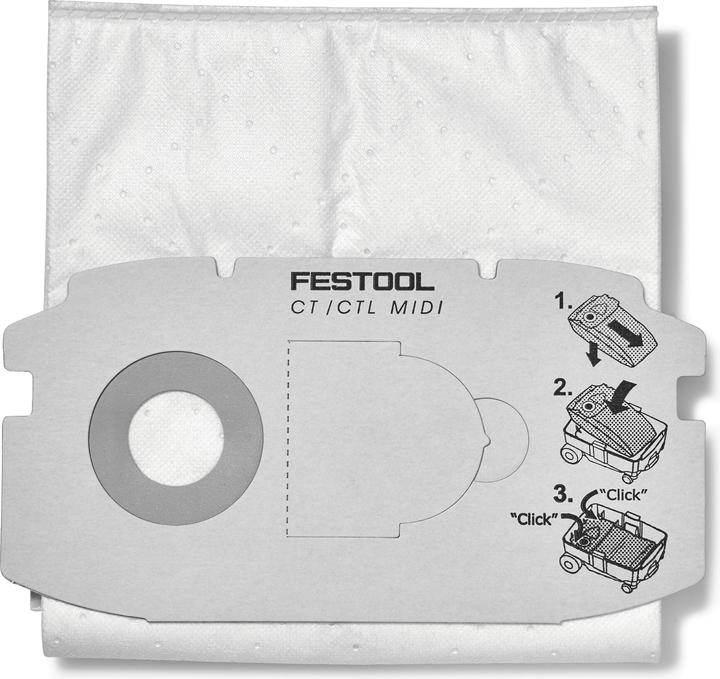 Produktbild Festool Selfclean Filtersack SC FIS-CT MIDI/5