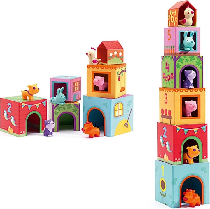 Actual product image Djeco Stacking game