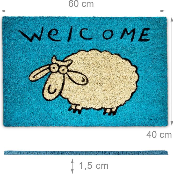 Produktbild Relaxdays Kokos (40 x 60 x 1.5 cm)