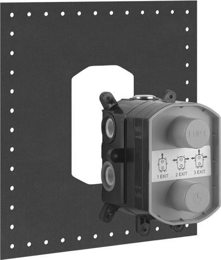 Produktbild Gessi Unterputz-Körper Thermostatmischer für Sichtteile mit 1-/2-/oder 3-Wege Umlenkkartusche, mit