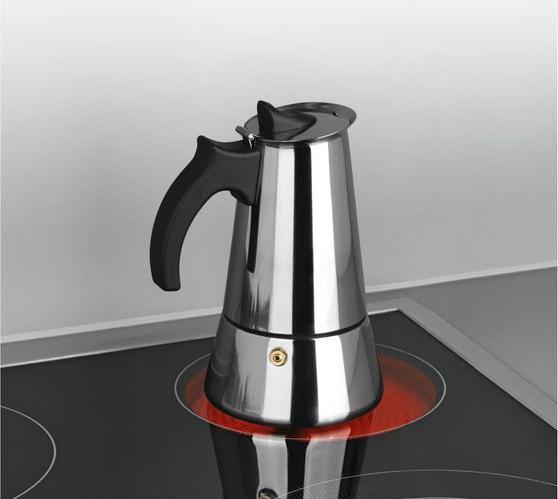 Produktbild Beem Espressokocher 6 Tassen, Schwarz/Silber (6 Tassen)