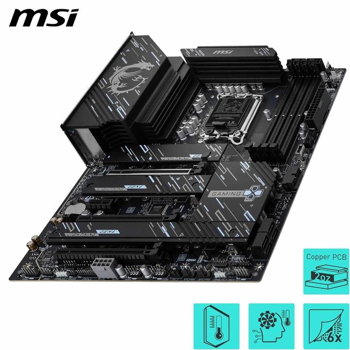 Productafbeelding MSI Z890 GAMING PLUS WIFI (LGA 1851, Intel Z890, ATX)