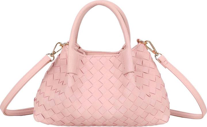 Gallantry Geflochtene Damenhandtasche mit Gurt
