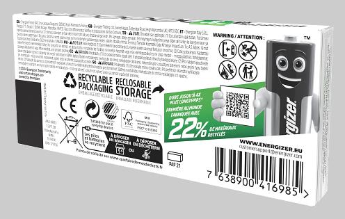 Immagine prodotto Energizer Power Plus (10 pz., AAA, 700 mAh)
