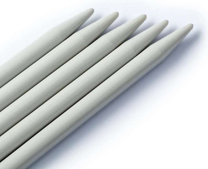 Actual product image Prym Stocking needles, grey 5.50 mm, 20 cm, plastic