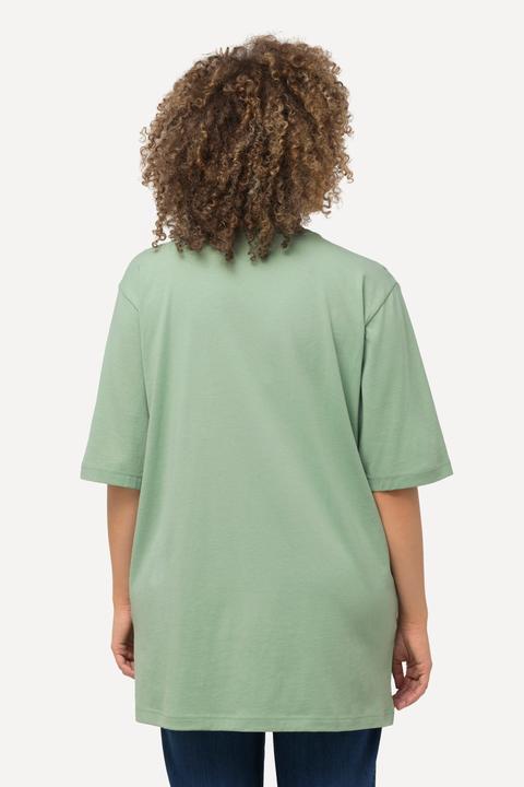 Produktbild Ulla Popken T-Shirt, V-Ausschnitt, Relaxed, Halbarm (46, 48)