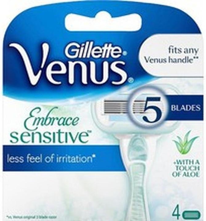 Actual product image Gillette Venus Gillette - Venus Embrace Sensitive (4 pcs) - Spare head (L) (4 x)