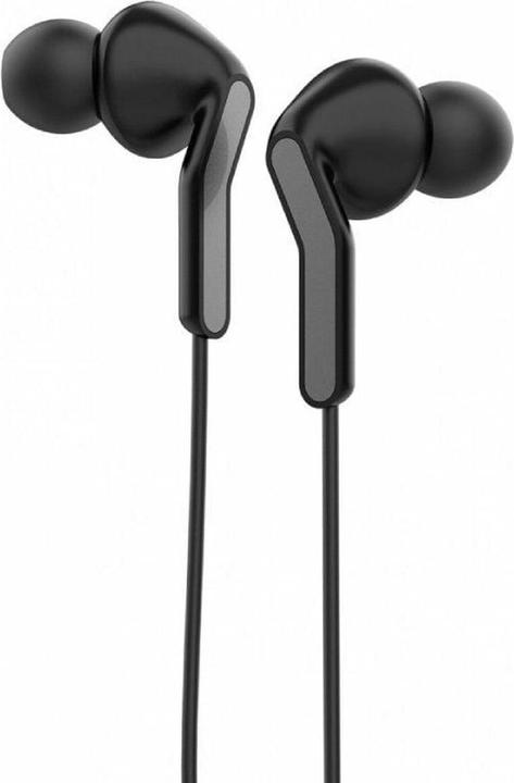 Actual product image Muvit Kopfhörer mit Mikrofon MCHPH0004 Schwarz (Cable)