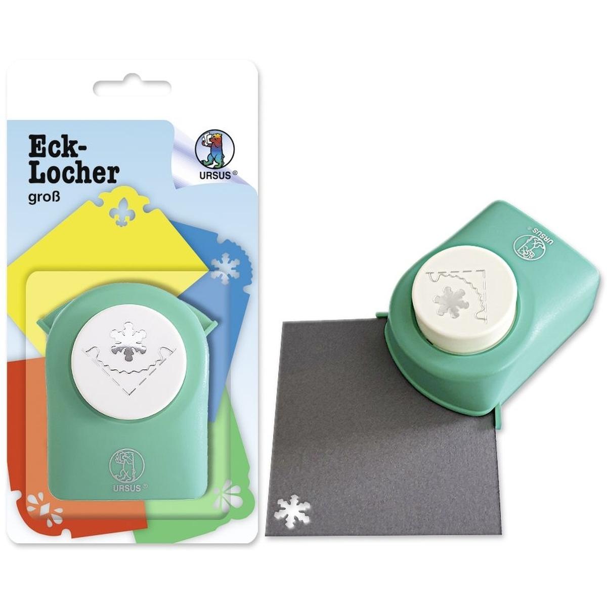 Ursus, Locher, Eck-locher gross Schneflocke
