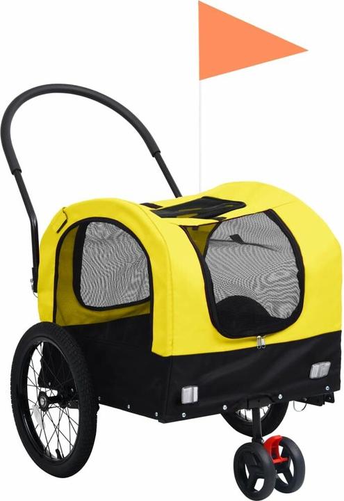 Produktbild vidaXL Fahrradanhänger Haustiere