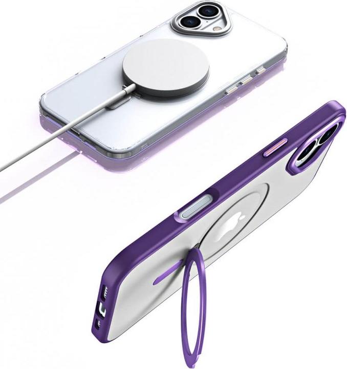 Actual product image Cover-Discount iPhone 16 Plus - Protective acrylic mobile phone case with magnet (Apple iPhone 16 Plus)