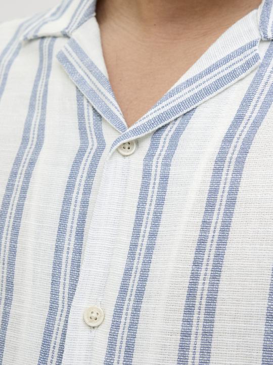 Image du produit Jack & Jones Jjeenzo Stripe Resort Shirt Ss Sn (M)