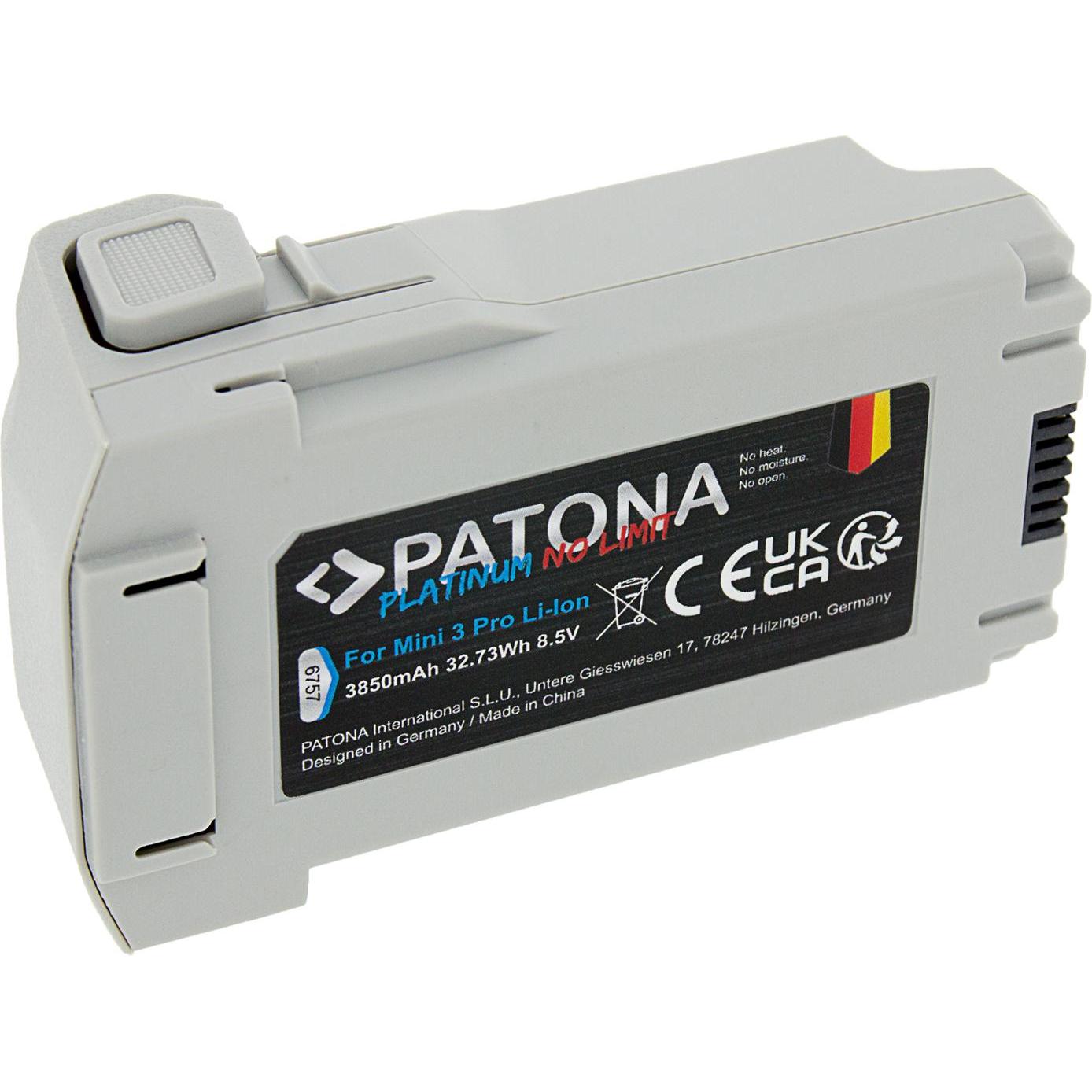 Patona Platino (Batteria del drone, DJI Mini 3 Pro, DJI Mini 3), Accessori per droni