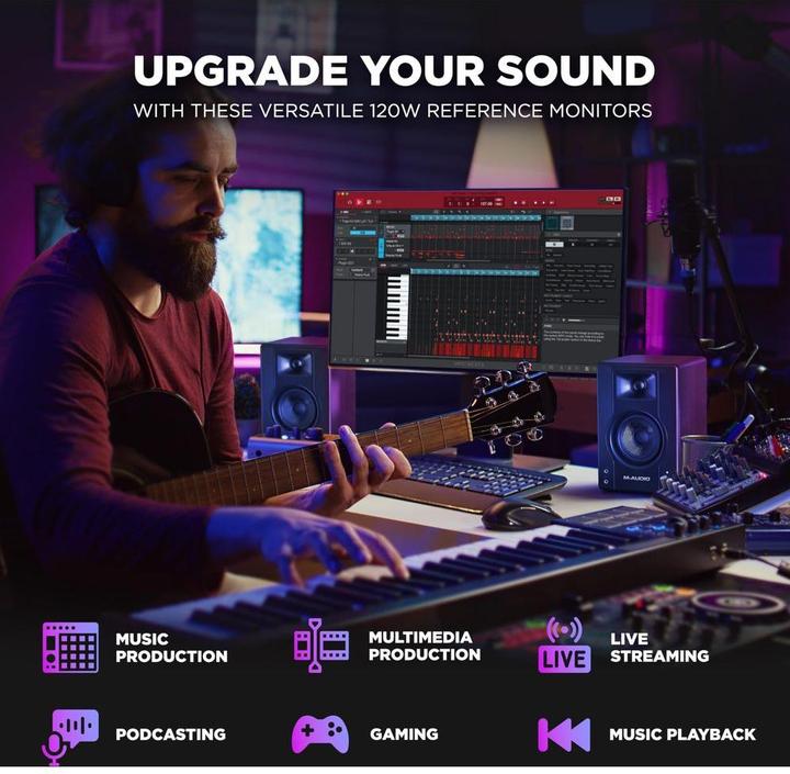 Produktbild M-Audio BX3 (Aktiv, Paar, 2x 25 W)