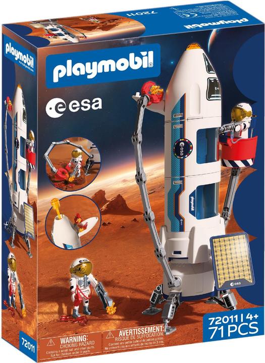 Produktbild Playmobil 72011 ESA: Mars-Forschungsrakete (72011)