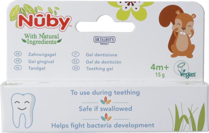 Actual product image Nuby All Naturals Toothpaste Gel
