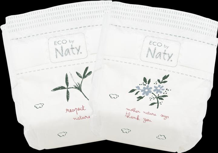Actual product image Naty Organic diaper (Size 4+, Pack, 42 Piece)