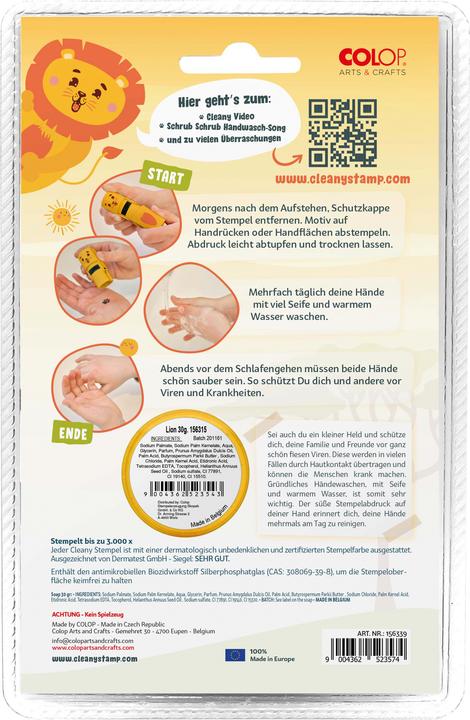 Produktbild Colop little NIO Cleany Stamp Leo retail